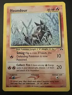 Houndour Neo Discovery Holo 5/75 MP Pokemon TCG - Image 1