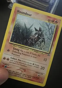 Houndour Neo Discovery Holo 5/75 MP Pokemon TCG - Image 3