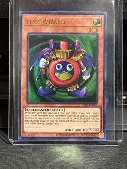 Time Wizard (Metal Raider's 25th Anniversary) Ultra RareMRD-EN065 Mint Condition - Image 3