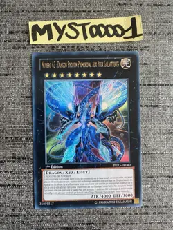 Carte Yu-gi-oh! Numero 62 Dragon Photon Primordial Yeux Galactiques PRIO-FR040 - Image 1
