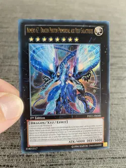 Carte Yu-gi-oh! Numero 62 Dragon Photon Primordial Yeux Galactiques PRIO-FR040 - Image 3