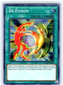 De-Fusion Secret Rare Unlimited LCKC-EN044 LP - Image 1