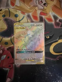Pokemon TCG Moltres Zapdos Articuno GX Card 69/68 Secret Rainbow Hidden Fates - Image 1