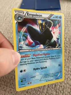 Empoleon 38/162 - Breakthrough - Holo Rare - Pokemon Card TCG - - Image 2