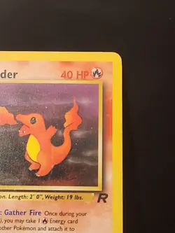 Charmander 50/82 Team Rocket Common - MP Condition - 2000 Pokemon Card - Vintage - Image 4
