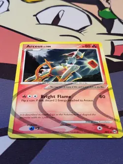 ARCEUS LV.100 AR3 Holo Platinum Arceus Expansion 2009 Pokemon Card LP-NM. - Image 4