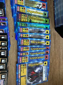vintage digimon cards lot - Image 2