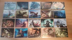 MTG Assassin's Creed Art Series - Complete Set - GOLD STAMPED SIGNATURE - Image 1