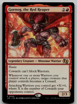 Gornog, the Red Reaper (Anime) R Foundations Jumpstart 49 NM - Image 1