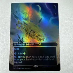 Terrain Generator (Borderless Foil) 43 NM/MINT Edge of Eternities: Stellar Sight - Image 1