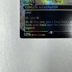 Terrain Generator (Borderless Foil) 43 NM/MINT Edge of Eternities: Stellar Sight - Image 2