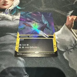 Crystal Quarry (0010) (Borderless) Edge of Eternities: Stellar Sights Foil NM - Image 1