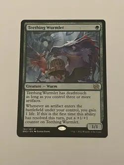 Teething Wurmlet ~ The Brothers' War [ NearMint ] [ Magic MTG ] - Image 1