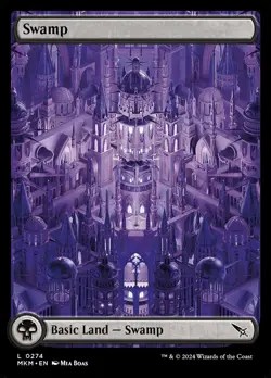 Magic the Gathering (mtg): MKM: Swamp (274) - Foil - Image 1