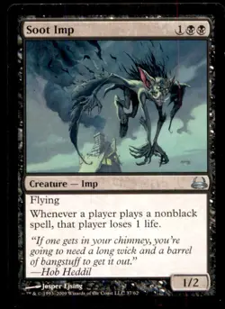 MTG Soot Imp LP Light Play Divine vs Demonic [1180] - Image 1