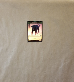 MTG Magic AFR Commander X1 FOIL Spider / Guenhwyvar Token for Lolth (NM/M) - Image 2