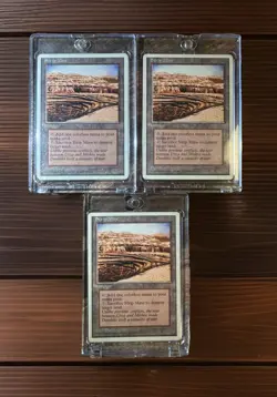 STRIP MINE - MTG FOURTH EDITION NM-MT LOT OF 3 - Image 1