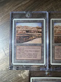 STRIP MINE - MTG FOURTH EDITION NM-MT LOT OF 3 - Image 3
