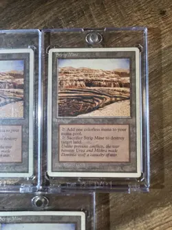 STRIP MINE - MTG FOURTH EDITION NM-MT LOT OF 3 - Image 4