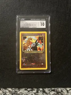 2001 Entei Black Star Promo Reverse Holo 34 CGC 10 Gem Mint Pokemon - Image 1