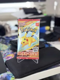 Pokemon burgerchu Pikachu 020/M-P Japanese McDonalds Promo Pack Sealed UK seller - Image 1