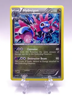 Pokemon TCG Hydreigon Cosmos Holo 98/124 Dragons Exalted 98/124 Holo 110/189 LP - Image 2