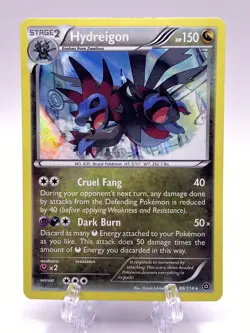 Pokemon TCG Hydreigon Cosmos Holo 98/124 Dragons Exalted 98/124 Holo 110/189 LP - Image 4