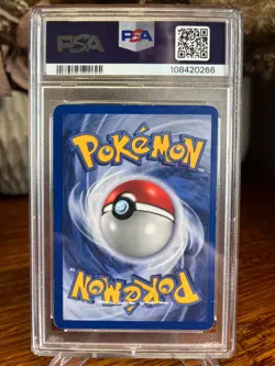 Vintage Pokemon - Team Rocket Returns Ex Quagsire 26/109 - Rev.Foil PSA 4 - Image 2
