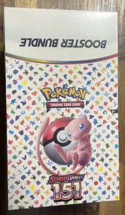 FACTORY SEALED Pokemon 151 Booster Bundle Display Case - Image 1