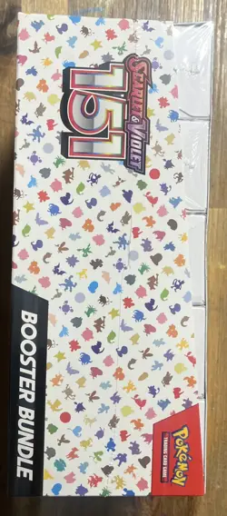 FACTORY SEALED Pokemon 151 Booster Bundle Display Case - Image 3