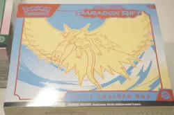 Pokemon Paradox Rift Elite Trainer Box LOT Both ARTs NEW SEALED ETBs - Image 4