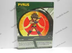 Bakugan Card - Pyrus - Green Ability Card - BA173 - 41/48 - 2008 - Image 1