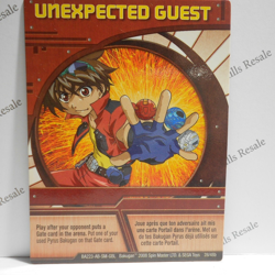 Bakugan Card - Unexpected Guest - Red Ability Card - BA223 - 28/48b - 2008 - Image 1