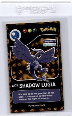 Shadow Lugia Peruvian pokemon card - Image 1