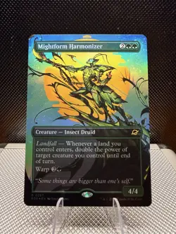 Mightform Harmonizer Borderless Magic The Gathering Edge Of Eternities Foil Rare - Image 1