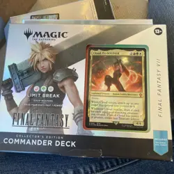 MTG Magic Final Fantasy Limit Break Collector's Edition Commander Deck Sealed - Image 1