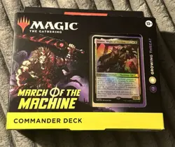 Magic the Gathering March of the Machine - Growing Threat Commander Deck - Image 1