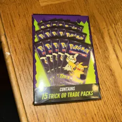 Pokemon Trick or Trade Booster Pack box- 15 Packs-SHIPS SAME DAY!! - Image 1