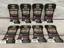 Lot of 8 Sealed Pokemon TCG MEGA EVOLUTION Sleeved Booster Packs - Image 2