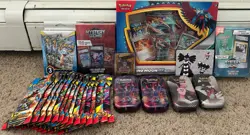 POKEMON MEGA DEAL (31) booster packs total Bundle plus 2 cgc graded and 1 SIR - Image 1