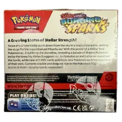 Pokemon TCG SV Surging Sparks Booster Box 36 Packs New Sealed FREE PRIORITY SHIP - Image 3