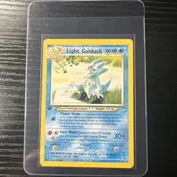 Light Golduck 1st Edition Neo Destiny Uncommon 47/105 WOTC Vintage Pokemon - Image 1