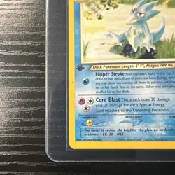 Light Golduck 1st Edition Neo Destiny Uncommon 47/105 WOTC Vintage Pokemon - Image 2