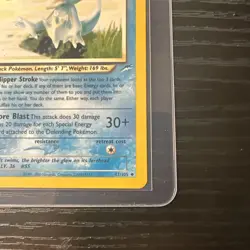 Light Golduck 1st Edition Neo Destiny Uncommon 47/105 WOTC Vintage Pokemon - Image 5