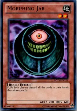Morphing Jar LCYW-EN121 Legendary Collection 3 1st Edition Yugioh LP - Image 1