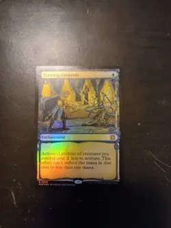 TRAINING GROUNDS 059 HOLO FOIL MTG Card - March of the Machines Aftermath NM or+ - Image 1