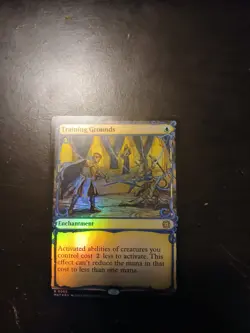 TRAINING GROUNDS 059 HOLO FOIL MTG Card - March of the Machines Aftermath NM or+ - Image 2