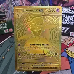 Mega Gardevoir EX 187/132 Pokemon Card Mega Rare Gold Mega Evolutions English - Image 2