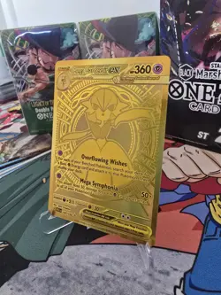 Mega Gardevoir EX 187/132 Pokemon Card Mega Rare Gold Mega Evolutions English - Image 3