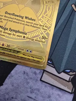 Mega Gardevoir EX 187/132 Pokemon Card Mega Rare Gold Mega Evolutions English - Image 4